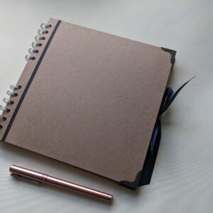 Personalised wedding guest book